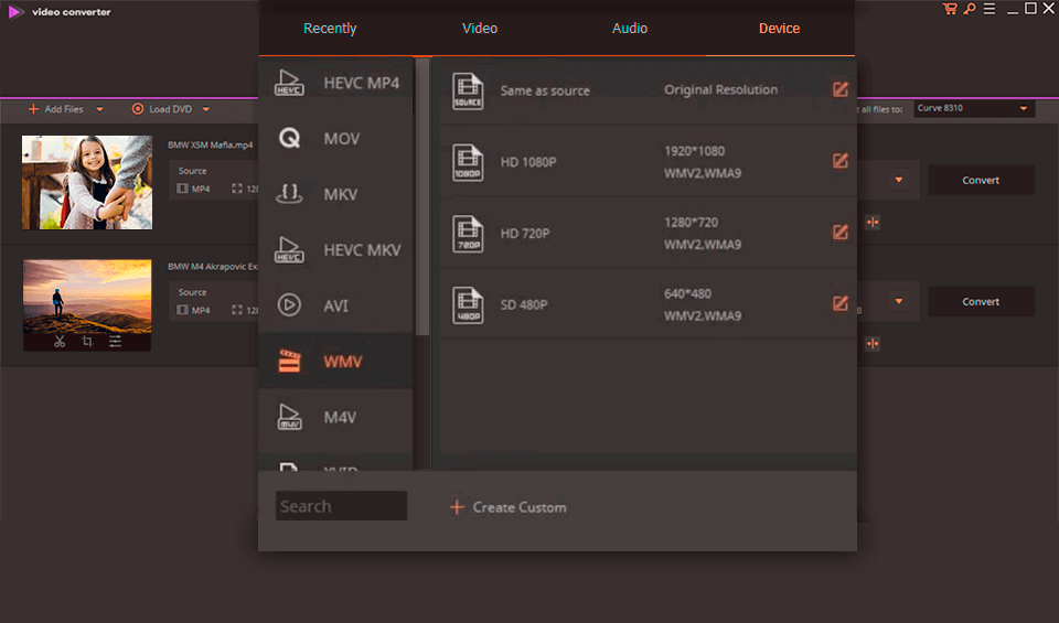wondershare uniconverter video converter no watermark interface