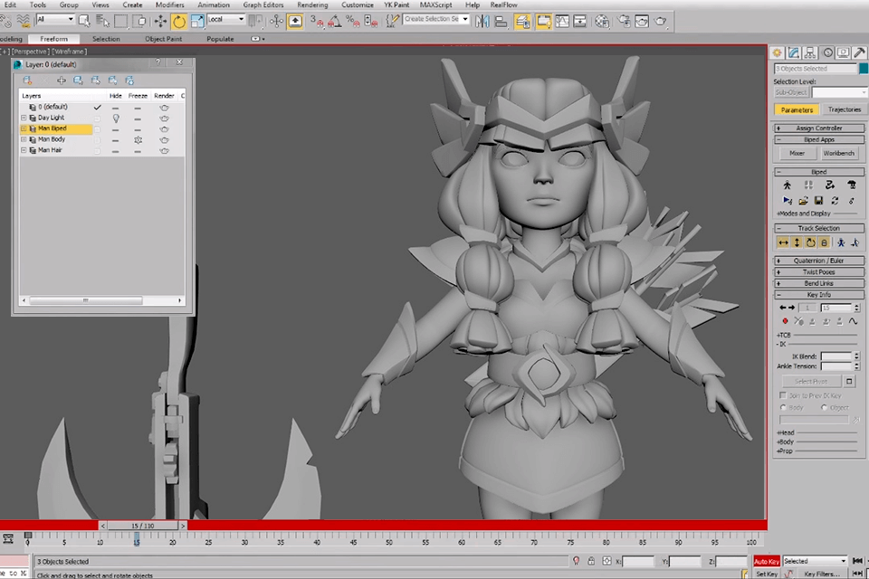 3ds max motion capture software interface