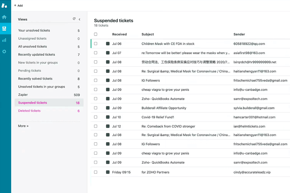 zendesk customer sevice software