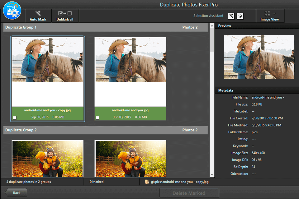 photos fixer pro duplicate file finder for mac interface