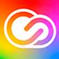 adobe creative cloud aplicación para compartir fotos logo