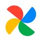 google photos aplicación para compartir logo