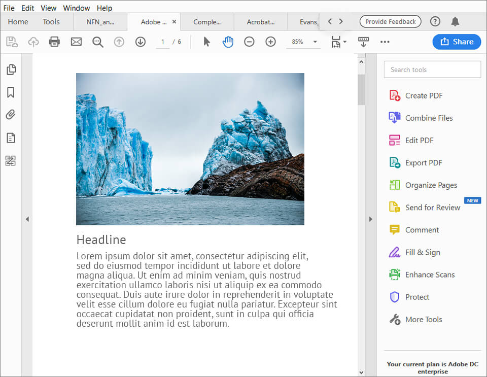 برنامج adobe reader 10.1 لواجهة تحميل مجانية