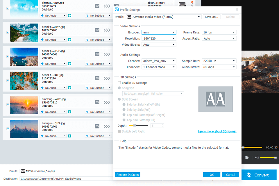 amv media converter