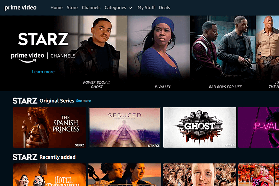 How to Watch Starz Overseas Outside USA - How Do You Add Starz To Amazon Prime