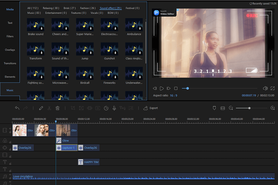 easeus video editor imovie alternative for windows
