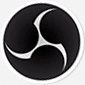 obs studio open source screen recorder logo