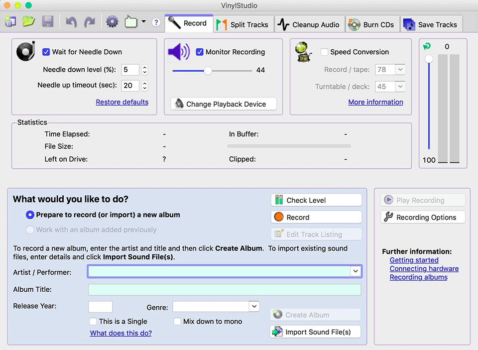vinylstudio vinyl to digital software