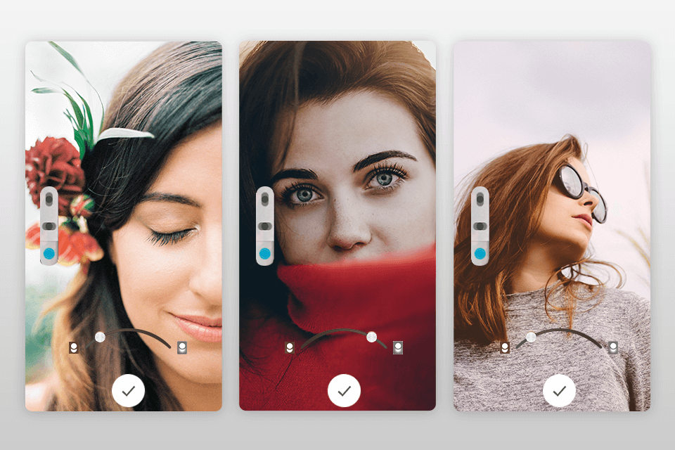 background defocus interface