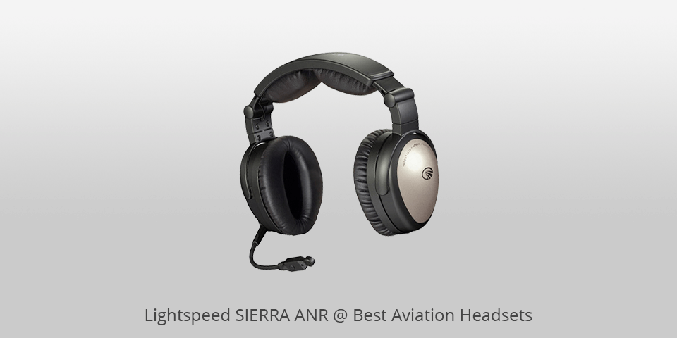 lightspeed sierra anr aviation headset