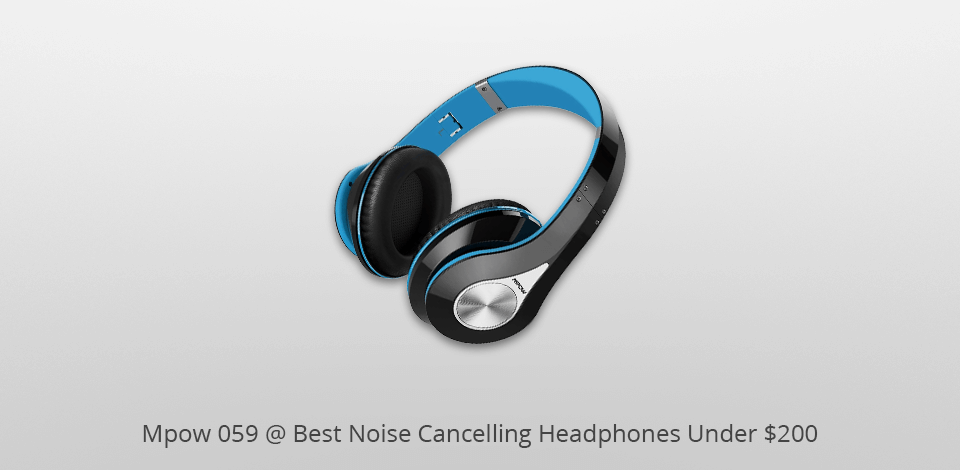mpow 059 noise cancelling headphones under 200