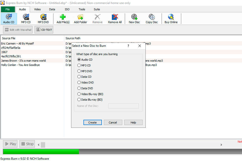 express burn free cd burning software