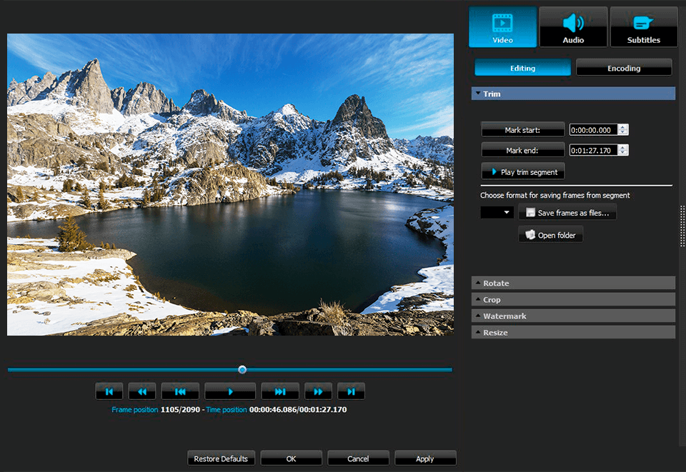 divx free mkv converter interface
