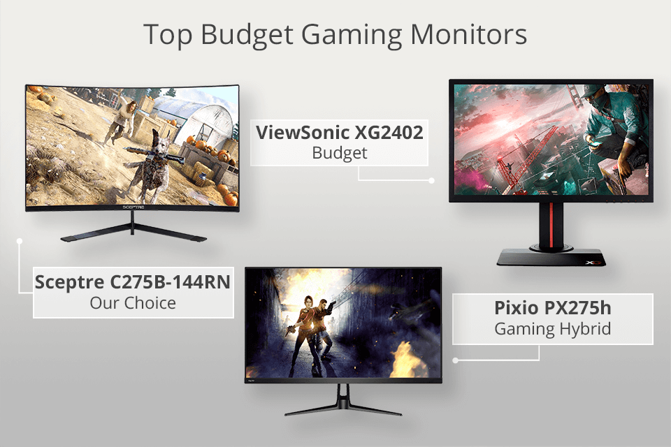 best budget gaming monitors