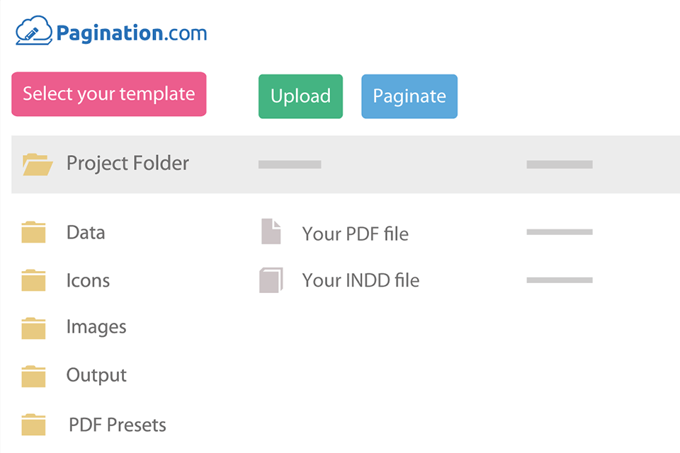 pagination for linux interface