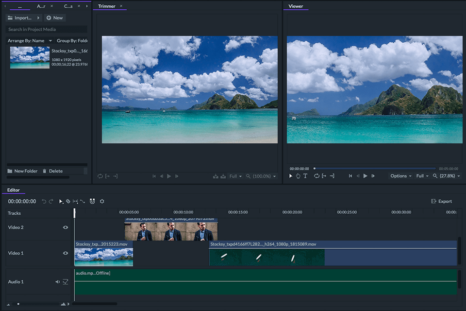 filmora best alternative to final cut for windows interface