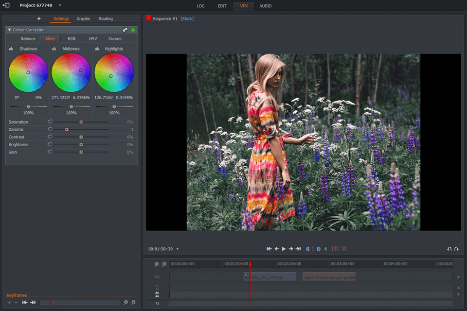lightworks free alternative to final cut for windows interface