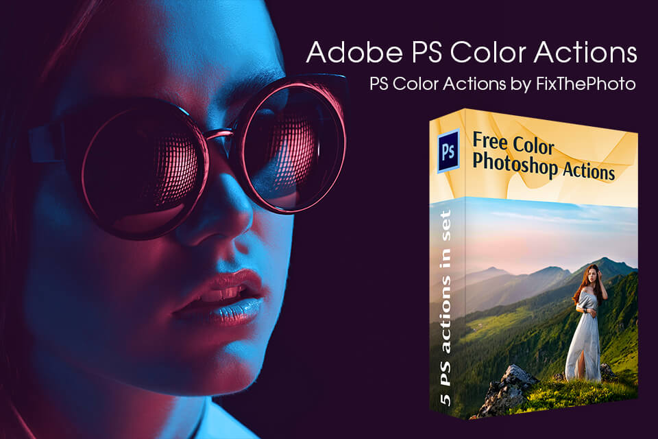how to change the color of an object in photoshop free actions