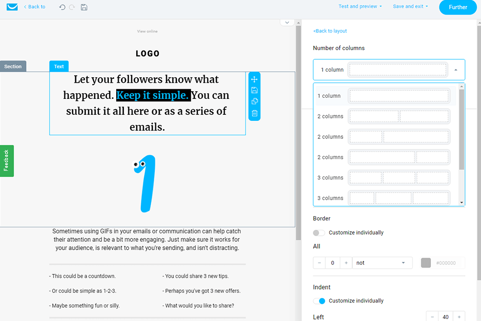 getresponse email marketing software interface