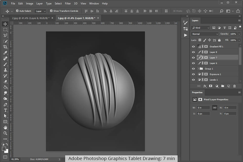 photoshop graphics tablet vs mouse drawing