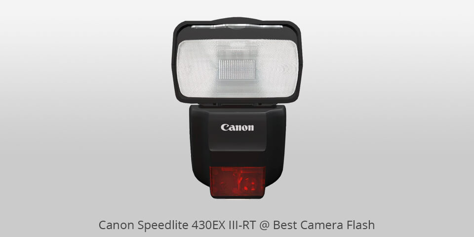canon speedlite 430ex iii-rt camera flash