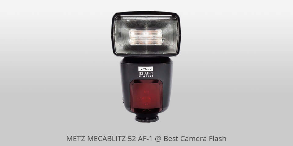 metz mecablitz 52 af-1 camera flash