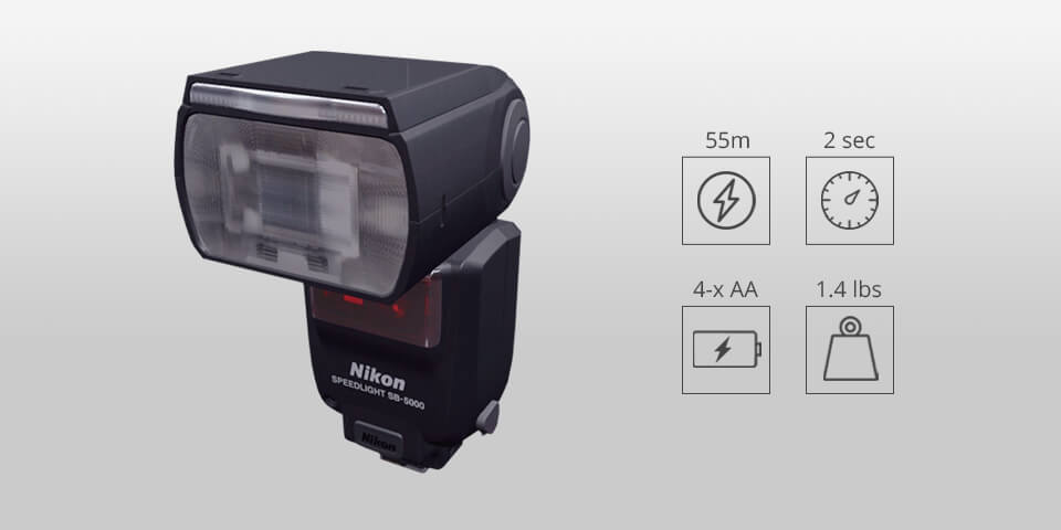 nikon speedlight sb-5000 camera flash