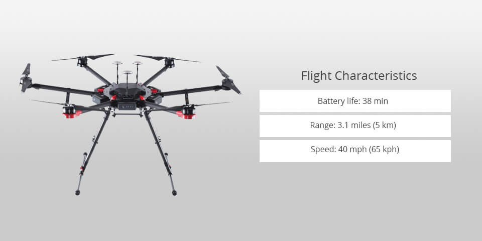 dji matrice 600 pro best drone for filming