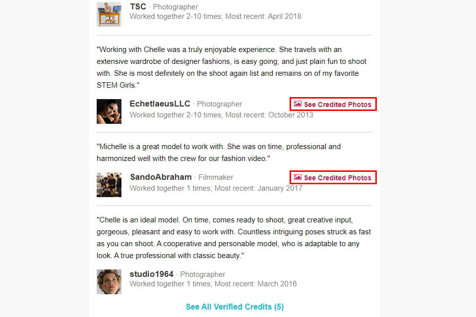 models mayhem verified credits