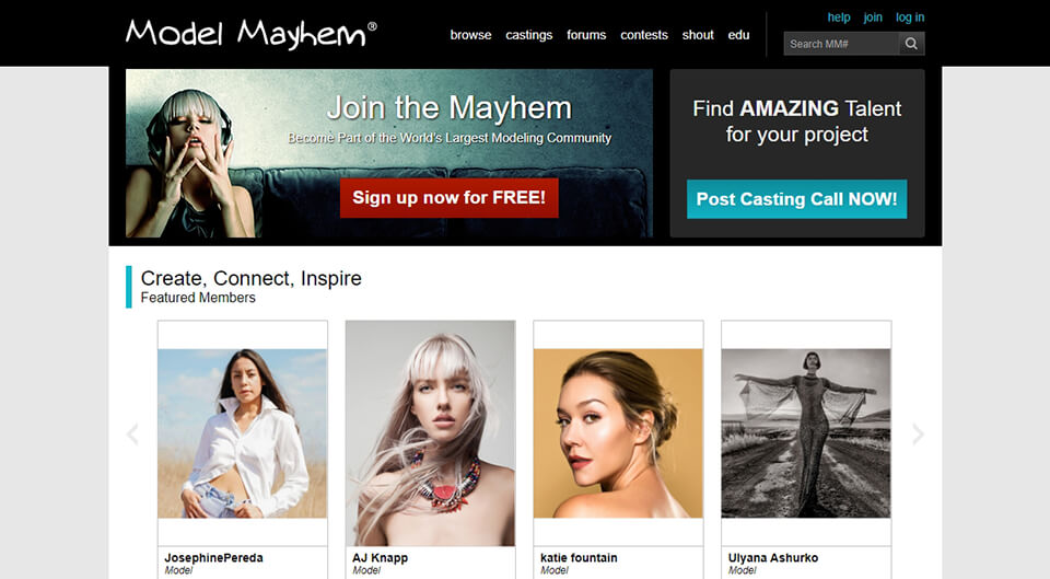 model mayhem website