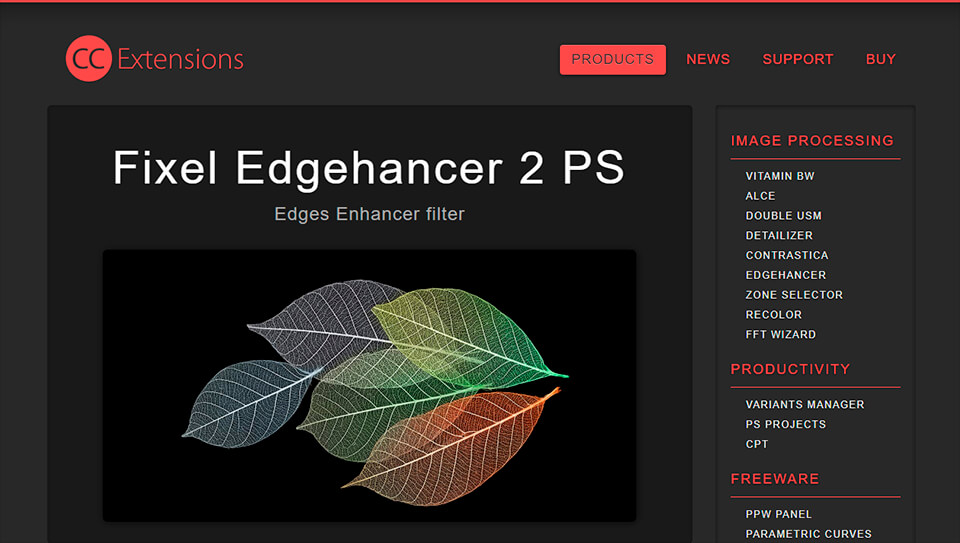 fixel edgehancer 2 photoshop plugins