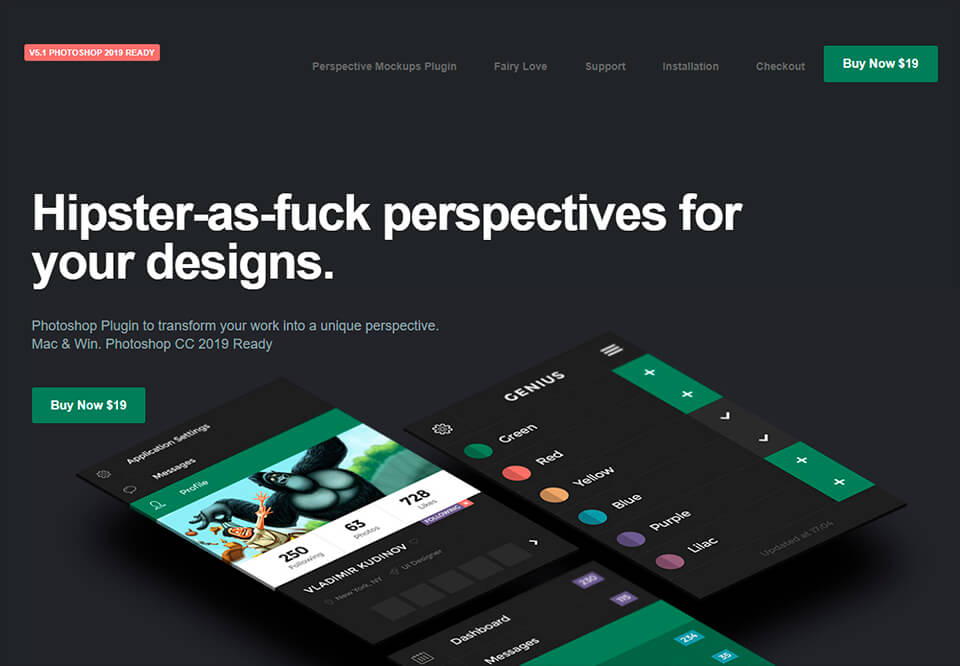 Perspektivische Modelle photoshop plugins