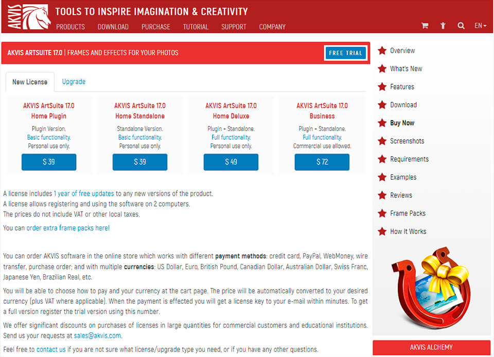 rahmen photoshop plugins