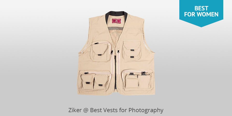 ziker best photo vest
