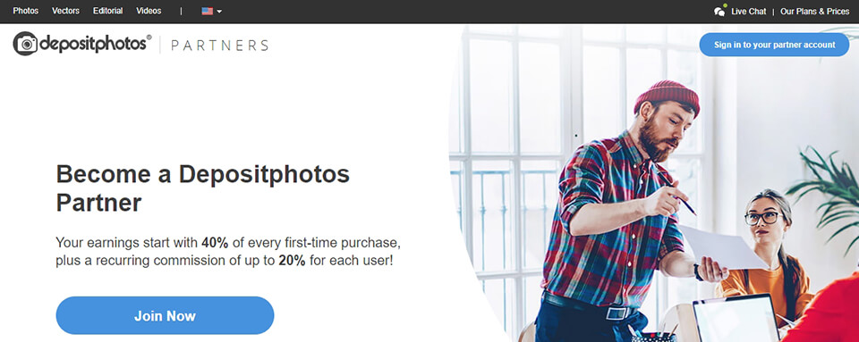 passive income photography program depositphotos