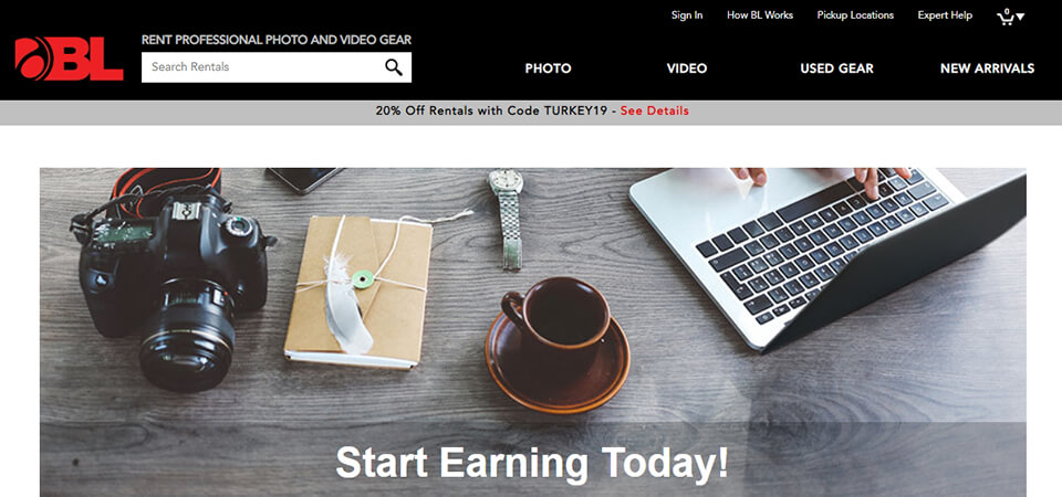 photographer affiliate program borrowlenses