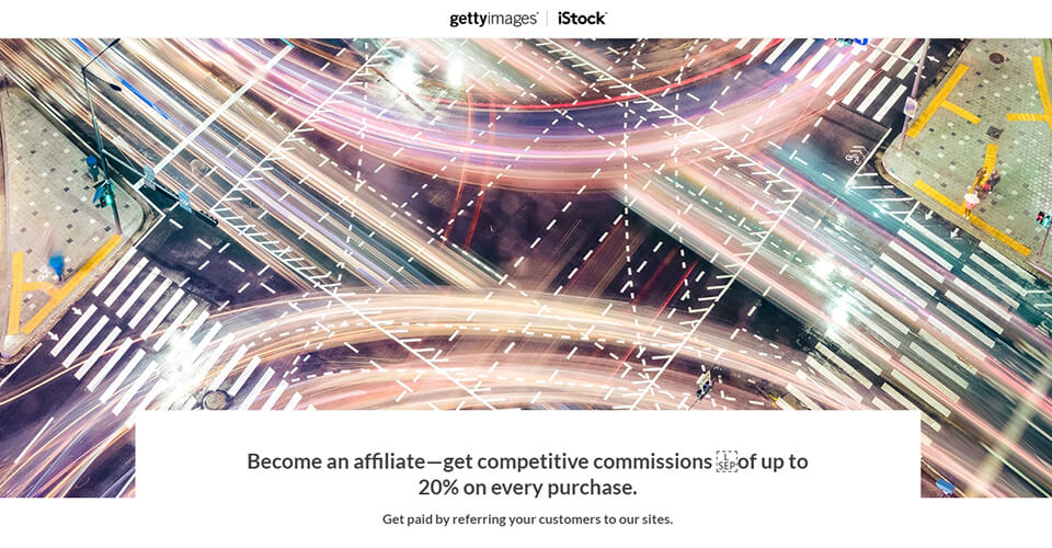 photographer affiliate program getty images