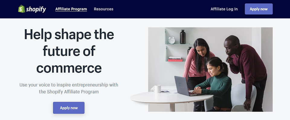 photography affiliate program shopify