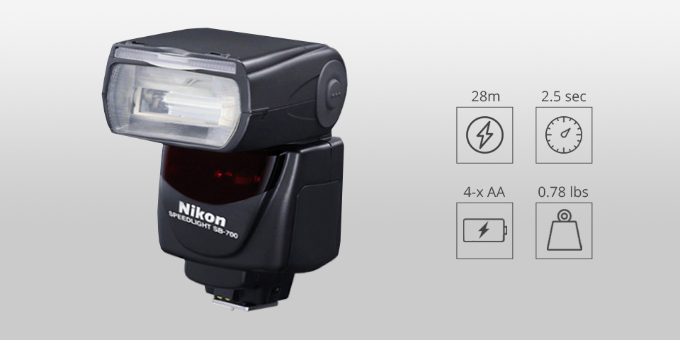 nikon speedlight sb-700 camera flash