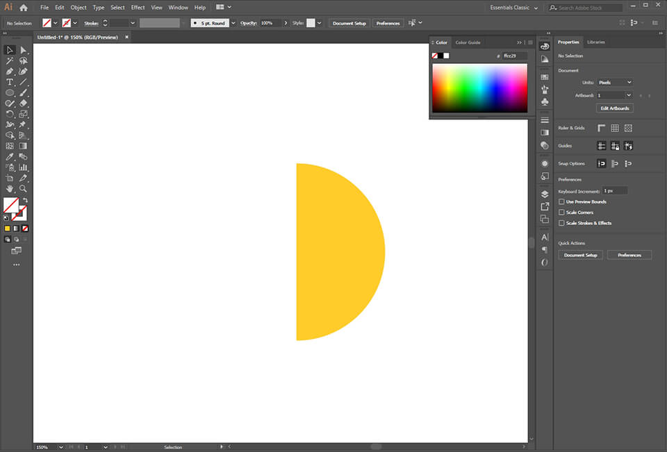 how to draw irregular shapes in illustrator