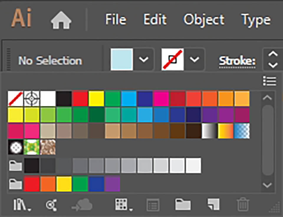 coloring shapes in illustrator