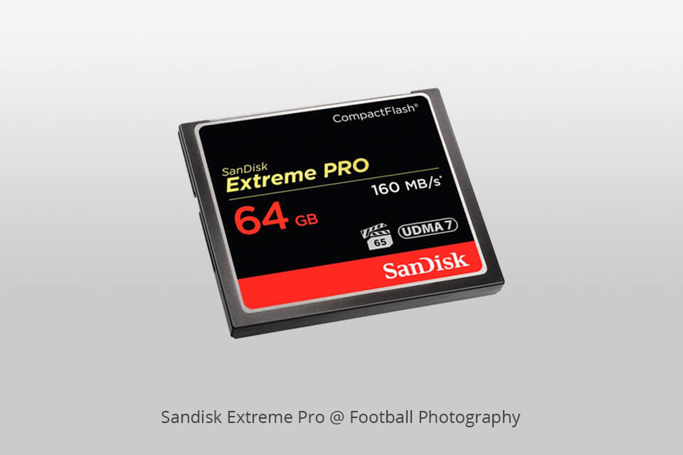 fast memory card for football photos