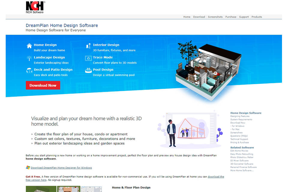 dream plan home design free software
