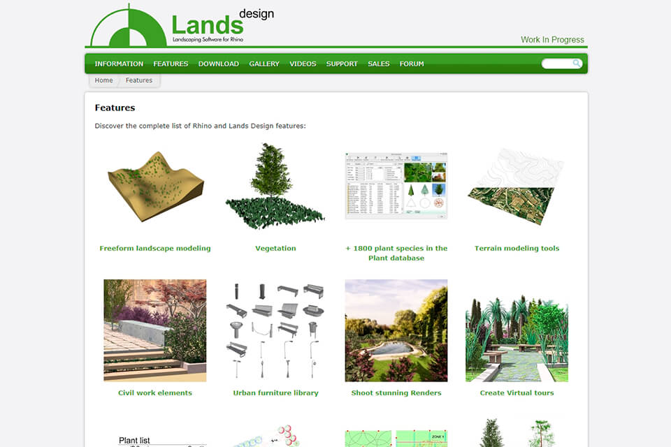 lands design free software