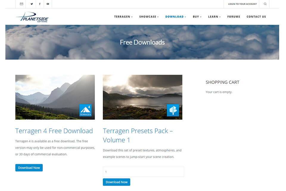 terragen landscape design software