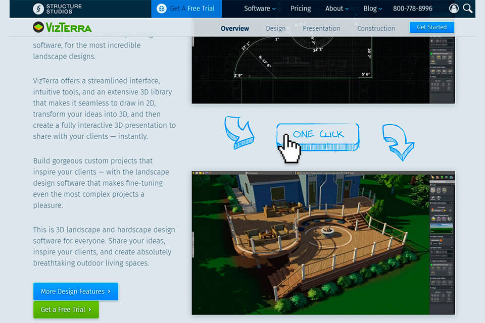 vizterra pro landscape design software