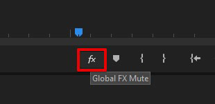 premiere pro fx mute
