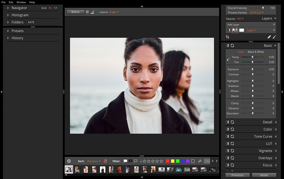 alien skin exposure interface