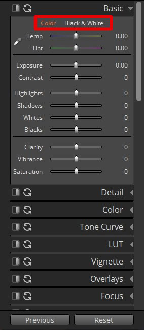 alien skin exposure review operating modes