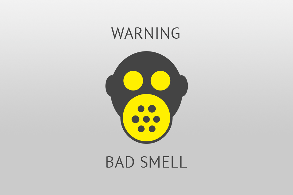 bad smell warning fire photography